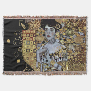 Adele Klimt Throw Blanket Decke