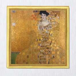Adele, Lady in Gold, Gustav Klimt / Vintage Kunst Magnet