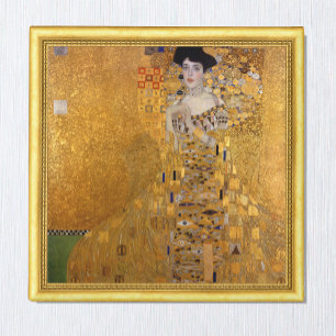 Adele, Lady in Gold, Gustav Klimt / Vintage Kunst Magnet