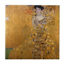 Adele, Lady in Gold von Gustav Klimt, Vintag Fliese