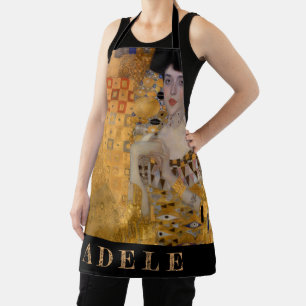 Adele, Lady in Gold von Gustav Klimt, Vintag Schürze