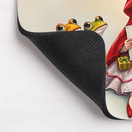 ADELE ~ Mit freundlichen Fröschen ~ Mousepad (Ecke)