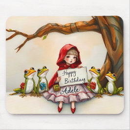 ADELE ~ Mit freundlichen Fröschen ~ Mousepad