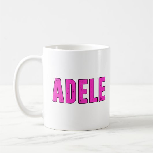 Adele Name für Adele Kaffeetasse (Links)