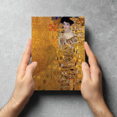 Adele Portrait Gustav Klimt Blank Note Card