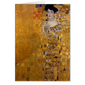 Adele Portrait Gustav Klimt Blank Note Card (Vorne)