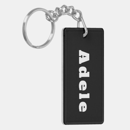 Adele Schlüsselanhänger (Vorderseite links)