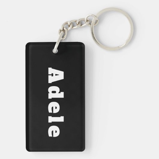Adele Schlüsselanhänger (Rückseite)
