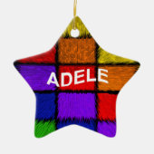 ADELE (weibliche Namen) Keramikornament (Vorne)