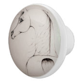 Adelia Audi Arabian Mare ... Keramikknauf (Rechts)