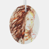 Adelia Ornament Aus Glas (Vorderseite Rechts)