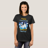 Adelie Chinstrap Emperor Gentoo Penguins Autism T-Shirt (Vorne ganz)