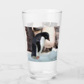 Adélie Penguin Glass Tumbler / Shaker Glass (Rückseite)