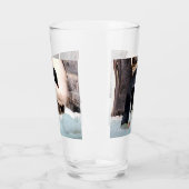Adélie Penguin Glass Tumbler / Shaker Glass (Links)
