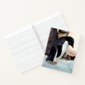 Adélie Penguin-Notebook Notizblock (Innenseite)