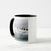 Adelie Penguin Pygoscelis adeliae), Tasse (Vorderseite Links)