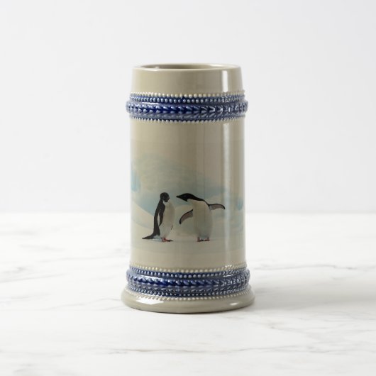 Adelie Penguins Bierglas (Mittel)