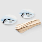 Adelie Penguins Fächer (Non-assembled)