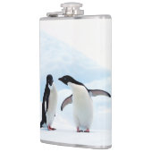 Adelie Penguins Flachmann (Links)