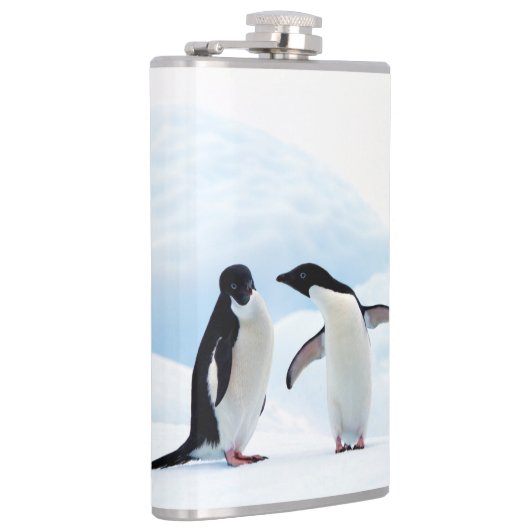Adelie Penguins Flachmann (Rechts)