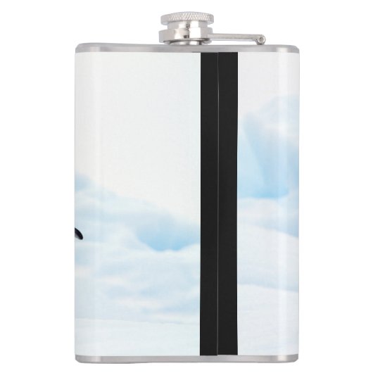 Adelie Penguins Flachmann (Rückseite)