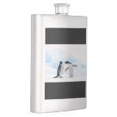 Adelie Penguins Flachmann (Rechts)