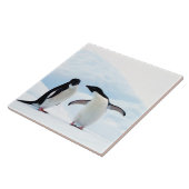 Adelie Penguins Fliese (Seite)