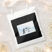 Adelie Penguins Geschenktütchen (Ausgeschnitten)