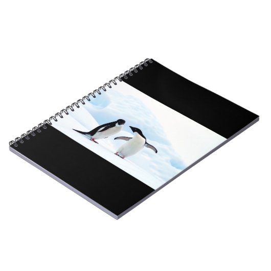 Adelie Penguins Notizblock (Linke Seite)