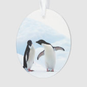 Adelie Penguins Ornament (Vorderseite)