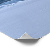 Adelie Penguins, Pygoscelis adeliae), Poster (Ecke)