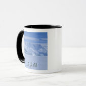 Adelie Penguins, Pygoscelis adeliae), Tasse (Vorderseite Links)