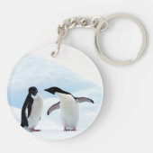Adelie Penguins Schlüsselanhänger (Rückseite)