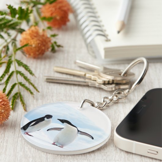 Adelie Penguins Schlüsselanhänger (Vorderseite rechts)