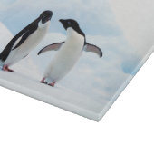 Adelie Penguins Schneidebrett (Ecke)