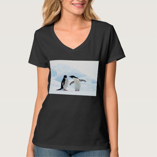 Adelie Penguins T-Shirt (Vorderseite)
