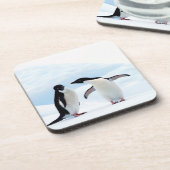 Adelie Penguins Untersetzer (Linke Seite)