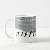 Adélie Penguins von RoseWrites gerettet Kaffeetasse (Links)