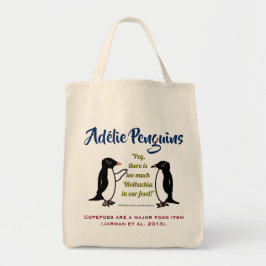 Adélie Penguins von RoseWrites Tragetasche