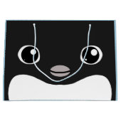 Adelie-Pinguin-Geschenk-Tasche Große Geschenktüte (Vorderseite)