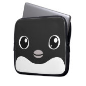Adelie-Pinguin-Laptop-Hülse Laptopschutzhülle (Vorderseite Links)