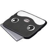 Adelie-Pinguin-Laptop-Hülse Laptopschutzhülle (Vorne Knopf)