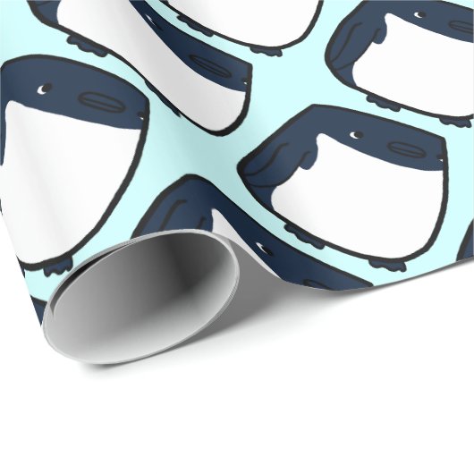 Adelie-Pinguin-Packpapier Geschenkpapier (Rolleneckpunkt)