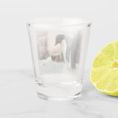 Adélie Pinguin Shot glass Schnapsglas (Rückseite)