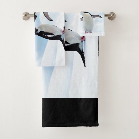 Adelie Pinguine Badhandtuch Set (Insitu)