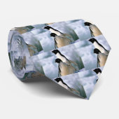 Adelie-Pinguine Krawatte (Gerollt)