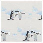 Adelie-Pinguine Stoff (Nahaufnahme)