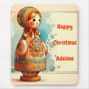 ADELINE ~ Frohes Weihnachten ~ Niedlich! ~ Mousepa Mousepad