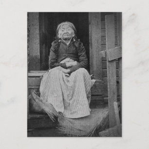 Adeline Prinzessin von Seattle Washington 1896 Postkarte