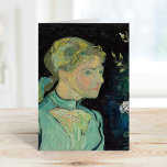 Adeline Ravoux | Vincent van Gogh Karte<br><div class="desc">Adeline Ravoux (1890) von Vincent van Gogh ist ein bedeutendes Porträt eines jungen Mädchens, Adeline Ravoux, der Tochter des Gastwirts, wo Van Gogh in Auvers-sur-Oise bleibe. Die Malerei zeigt das Thema mit einem nachdenklichen Ausdruck, ihre aubralen Haare ordentlich gestylt, und ihre Figur in weichen, aber lebendigen Pinselstrichen umrissen. Der Hintergrund...</div>